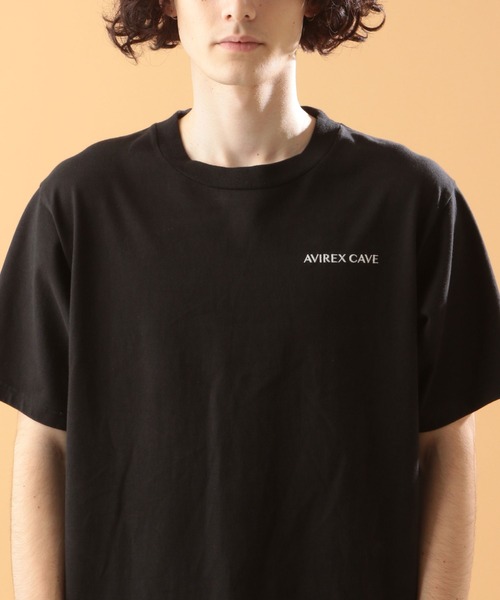 AVIREX(アヴィレックス)の「ヘビーオンス エンブロイダリー Tシャツ ノウティス/HEAVY OZ EMBROIDERY T-SHIRT NOTICE/アヴィレックス/AVIREX(Tシャツ/カットソー・メンズ・ブラック/オフホワイト/ミント/モカ・MEDIUM/LARGE/X-LARGE/XX-LARGE)」の13枚目の写真