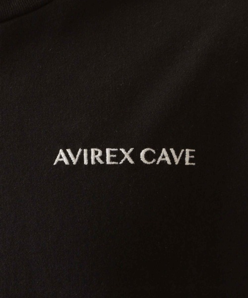 AVIREX(アヴィレックス)の「ヘビーオンス エンブロイダリー Tシャツ ノウティス/HEAVY OZ EMBROIDERY T-SHIRT NOTICE/アヴィレックス/AVIREX(Tシャツ/カットソー・メンズ・ブラック/オフホワイト/ミント/モカ・MEDIUM/LARGE/X-LARGE/XX-LARGE)」の10枚目の写真
