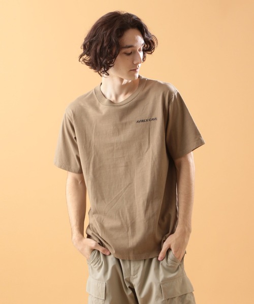 AVIREX(アヴィレックス)の「ヘビーオンス エンブロイダリー Tシャツ ノウティス/HEAVY OZ EMBROIDERY T-SHIRT NOTICE/アヴィレックス/AVIREX(Tシャツ/カットソー・メンズ・ブラック/オフホワイト/ミント/モカ・MEDIUM/LARGE/X-LARGE/XX-LARGE)」の18枚目の写真