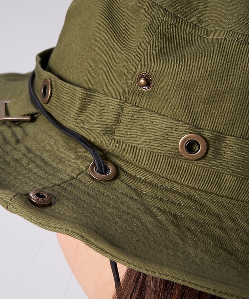 CECIL McBEE（セシルマクビー）の「【CECILMcBEE/セシルマクビー】ワイヤー入りマリンハット（ハット・レディース・ネイビー/カーキ/ブラック・FREE）」の14枚目の写真