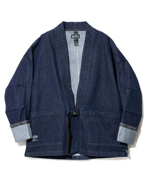 MANASTASH(マナスタッシュ)の「MANASTASH/マナスタッシュ CHILLIWACK HANTEN JKT(デニムジャケット・メンズ・ダークインディゴブルー/その他1・MEDIUM/LARGE/X-LARGE)」の2枚目の写真