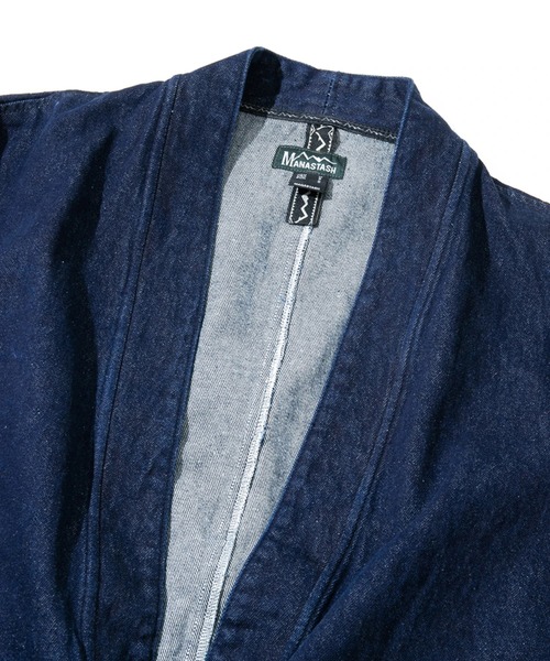 MANASTASH(マナスタッシュ)の「MANASTASH/マナスタッシュ CHILLIWACK HANTEN JKT(デニムジャケット・メンズ・ダークインディゴブルー/その他1・MEDIUM/LARGE/X-LARGE)」の3枚目の写真