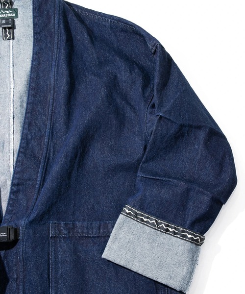 MANASTASH(マナスタッシュ)の「MANASTASH/マナスタッシュ CHILLIWACK HANTEN JKT(デニムジャケット・メンズ・ダークインディゴブルー/その他1・MEDIUM/LARGE/X-LARGE)」の6枚目の写真