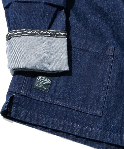 MANASTASH(マナスタッシュ)の「MANASTASH/マナスタッシュ CHILLIWACK HANTEN JKT(デニムジャケット・メンズ・ダークインディゴブルー/その他1・MEDIUM/LARGE/X-LARGE)」の4枚目の写真