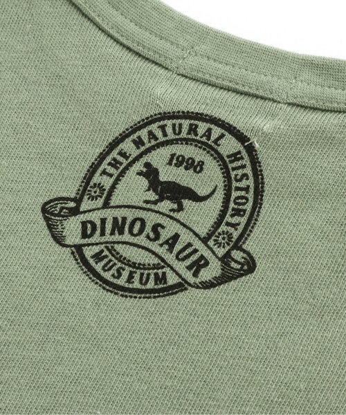 F.O.KIDS(エフオーキッズ)の「ゆる恐竜刺繍Tシャツ(Tシャツ/カットソー・キッズ・ブラウン/チャコール/グレー/ミント・80/90/95/100/110/120/130/140)」の15枚目の写真