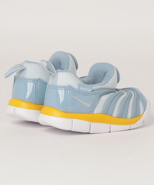 NIKE(ナイキ)の「NIKE ナイキ 12-16DYNAMO FREE(TD) ダイナモ フリー TD K343938B 438AURA/WHITE(スニーカー・キッズ・ブルー・12/15 /13/14/16)」の2枚目の写真