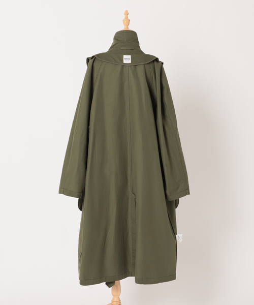 セール】オーバーサイズトレンチコート（ステンカラーコート）｜Oriens