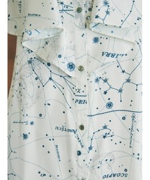 スナイデルホーム　星座サテンルームウェア　上下セット SNIDEL HOME（スナイデルホーム）の「星座サテンフレア
