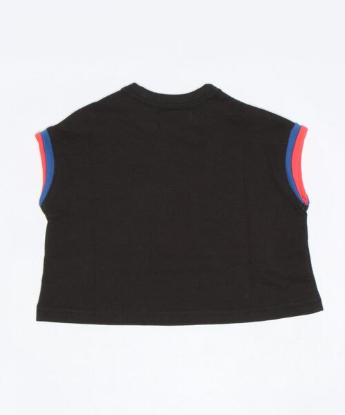 HOGAN RANCH WEAR（ホーガンランチウエア）の「カノコノースリーブプリントトップス（80～150cm）（Tシャツ/カットソー・キッズ・オフホワイト/オレンジ/グリーン/チャコール・110/140/150/120/90/80/130/100）」の5枚目の写真