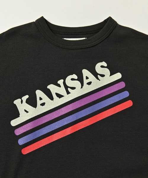 HOGAN RANCH WEAR（ホーガンランチウエア）の「カノコノースリーブプリントトップス（80～150cm）（Tシャツ/カットソー・キッズ・オフホワイト/オレンジ/グリーン/チャコール・110/140/150/120/90/80/130/100）」の11枚目の写真