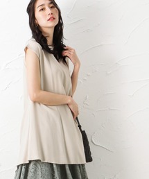 NAVY | インドレーヨン バックギャザーブラウス(シャツ/ブラウス)