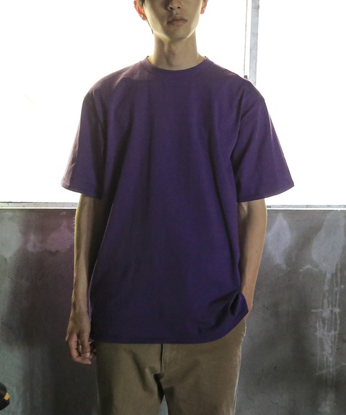 WAIPER.inc(ワイパーインク)の「STATELINE 6oz JERSEY SS TEE(Tシャツ/カットソー・メンズ・ホワイト/ブラック/パープル/ネイビー/グレー/グリーン/イエロー・M/L/XL/S)」の6枚目の写真
