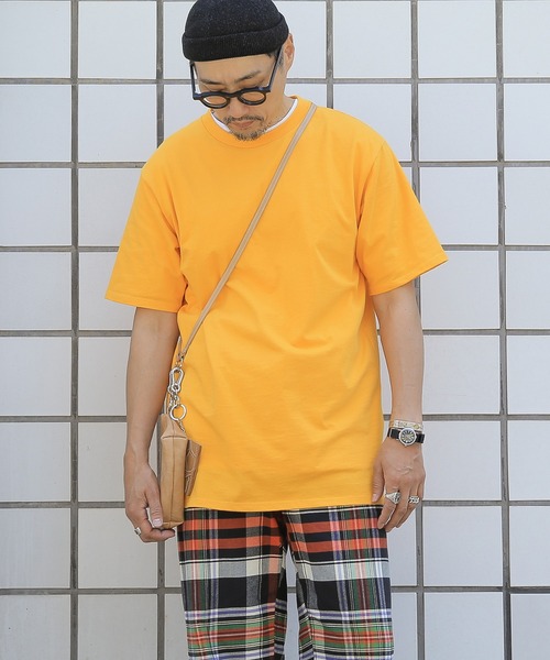 WAIPER.inc(ワイパーインク)の「STATELINE 6oz JERSEY SS TEE(Tシャツ/カットソー・メンズ・ホワイト/ブラック/パープル/ネイビー/グレー/グリーン/イエロー・M/L/XL/S)」の7枚目の写真