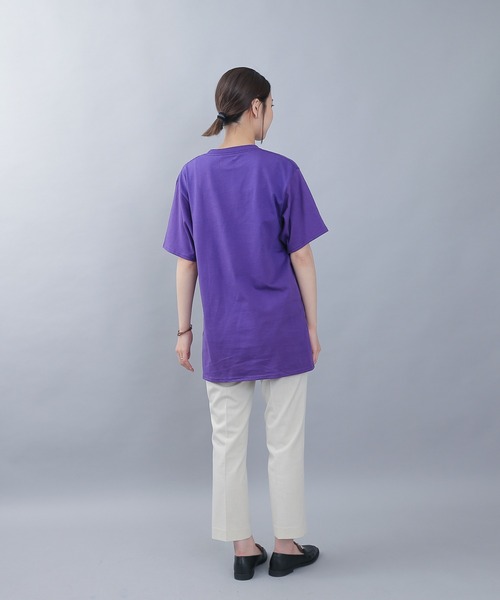 WAIPER.inc(ワイパーインク)の「STATELINE 6oz JERSEY SS TEE(Tシャツ/カットソー・メンズ・ホワイト/ブラック/パープル/ネイビー/グレー/グリーン/イエロー・M/L/XL/S)」の14枚目の写真