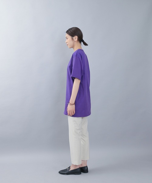 WAIPER.inc(ワイパーインク)の「STATELINE 6oz JERSEY SS TEE(Tシャツ/カットソー・メンズ・ホワイト/ブラック/パープル/ネイビー/グレー/グリーン/イエロー・M/L/XL/S)」の15枚目の写真