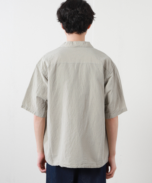 JOURNAL STANDARD J.S HOMESTEAD(ジャーナルスタンダードホームステッド)の「【J.S Homestead】海軍 プルオーバー 半袖シャツ(シャツ/ブラウス・メンズ・ブラック/ネイビー/ベージュ系その他・MEDIUM/LARGE)」の17枚目の写真