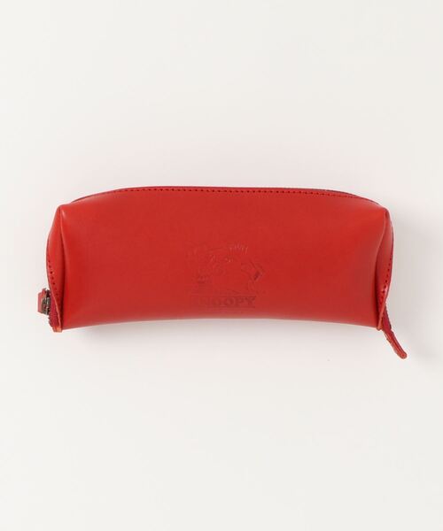 【日本製】スヌーピー 【SNOOPY】 Leather Multi Tray Case栃木レザーを使用（ポーチ）｜SNOOPY×OLD BETTY'S（スヌーピーカケルオールドベティーズ）