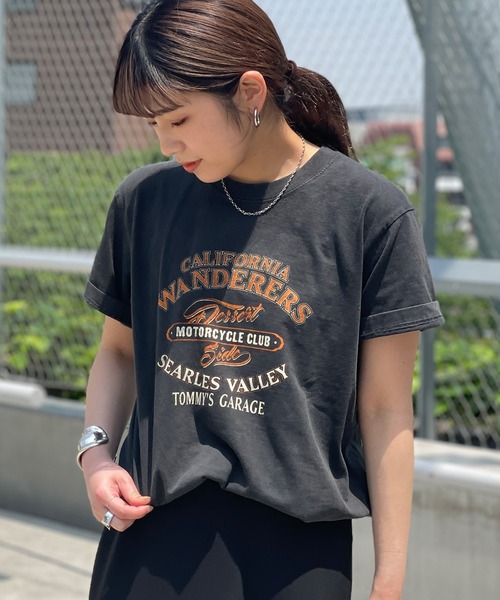 GOOD ROCK SPEED（グッドロックスピード）の「【GOOD ROCK SPEED / グッドロックスピード】WANDERERS Tシャツ（Tシャツ/カットソー・レディース・ブラック系その他・FREE）」の7枚目の写真