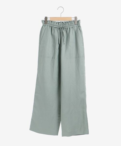 le.coeur blanc(ルクールブラン)の「レーヨン麻イージーパンツ(その他パンツ・レディース・ダークブラウン/ライトグリーン/サンドベージュ/ホワイト系その他・38/36)」の19枚目の写真