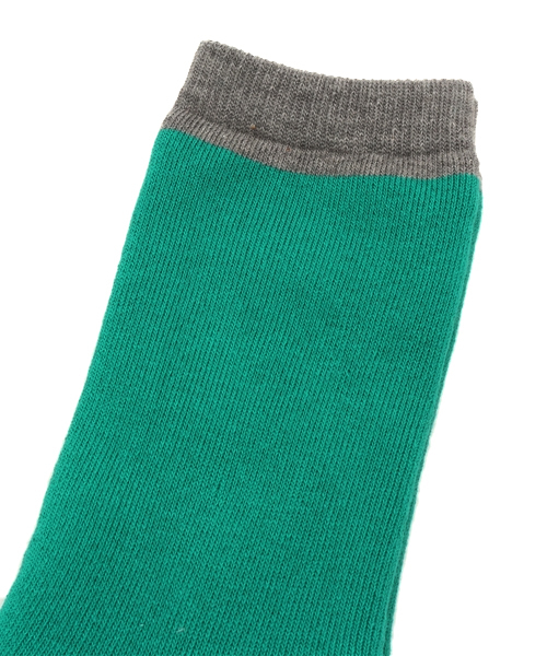 MR.EVERYDAY`S(ミスターエブリデイズ)の「MR.EVERYDAY'S ミスターエブリデイズ / ヘビーウェイトロングソックス 靴下 日本製クルーソックス(ソックス/靴下・メンズ・グリーン/ブルー/イエロー・FREE)」の4枚目の写真