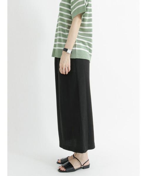 Lugnoncure（ルノンキュール）の「タイトスカート【セットアップ】（スカート・レディース・ブラック/オレンジ/キナリ・ﾌﾘ-）」の9枚目の写真