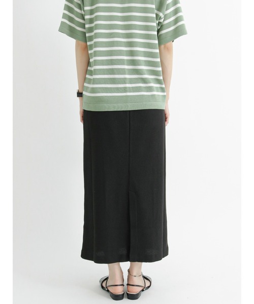 Lugnoncure（ルノンキュール）の「タイトスカート【セットアップ】（スカート・レディース・ブラック/オレンジ/キナリ・ﾌﾘ-）」の8枚目の写真