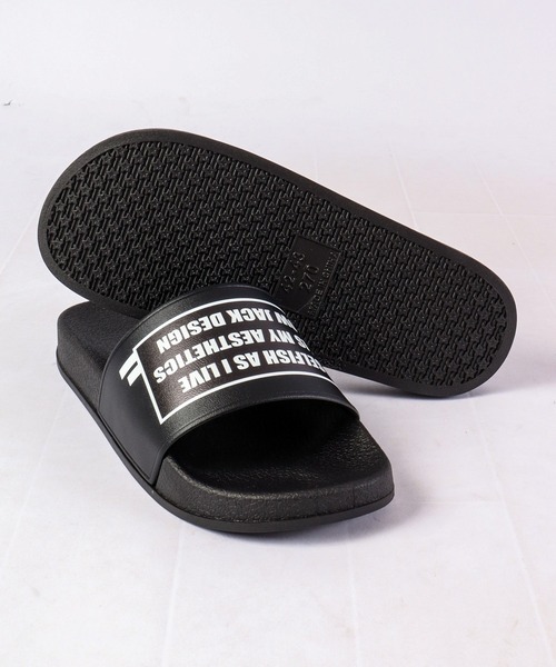LOW JACK DESIGN（ロウジャックデザイン）の「LOW JACK DESIGN シガレットボックスロゴ シャワーサンダル（サンダル・メンズ・ホワイト/ブラック・24/27/29）」の10枚目の写真
