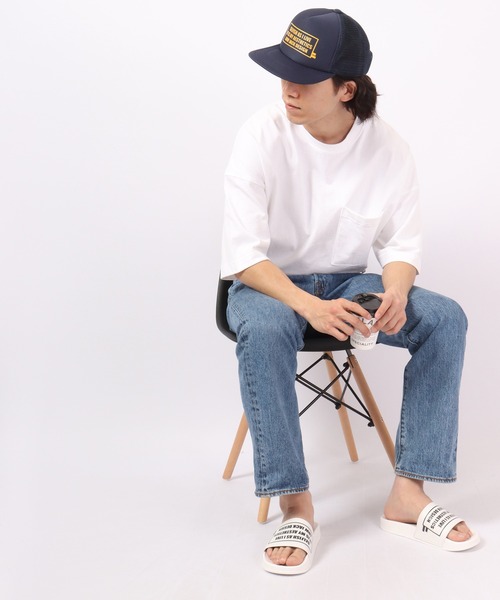 LOW JACK DESIGN（ロウジャックデザイン）の「LOW JACK DESIGN シガレットボックスロゴ シャワーサンダル（サンダル・メンズ・ホワイト/ブラック・24/27/29）」の17枚目の写真