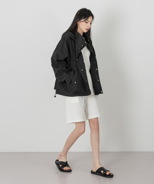 FOLLOWIN（フォロウィン）の「シンプルクロスサンダルスリッパ（サンダル・レディース・ブラック/ネイビー/ブラウン/アイボリー・24cm/25cm/26cm/27cm/23㎝）」の7枚目の写真