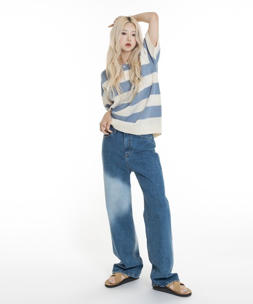 FOLLOWIN（フォロウィン）の「シンプルクロスサンダルスリッパ（サンダル・レディース・ブラック/ネイビー/ブラウン/アイボリー・24cm/25cm/26cm/27cm/23㎝）」の16枚目の写真