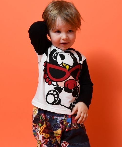 PANDA MINI 長袖Tシャツ