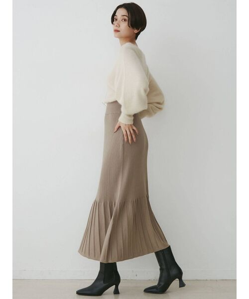 LAGUNAMOON（ラグナムーン）の「ラクーンフレアーニットワンピース