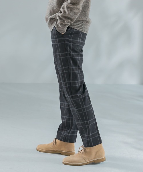 セール】『一部WEB限定カラー』『XLサイズあり』ウールライクチェック