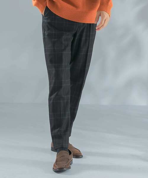 希少 80s ISSEY MIYAKE MEN ウール チェック ジョガーパンツ 希少 ISSEY MIYAKE MEN 80s ウール チェック ジョガーパンツ