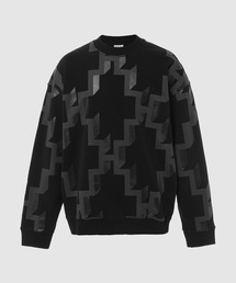 ALL OVER CROSS COMFY CREWNECK
