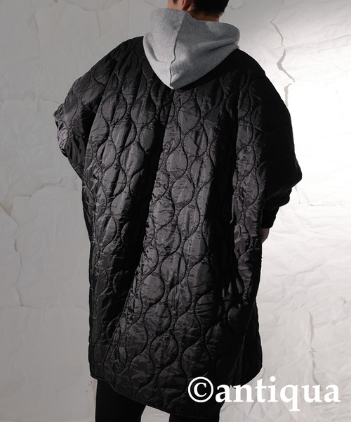 antiqua（アンティカ）の「キルティングポンチョ（ポンチョ