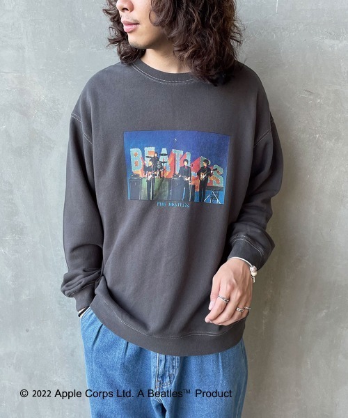 The Beatles（ザビートルズ）の「[THE BEATLES/ザ ビートルズ] フォトプリント クルーネックスウェット（スウェット・レディース・オフホワイト/チャコールグレー・L/M/XL）」の21枚目の写真