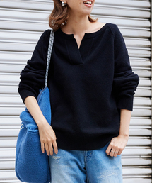 FRAMeWORK | ミドルゲージ天竺ヘンリープルオーバー(ニット/セーター)