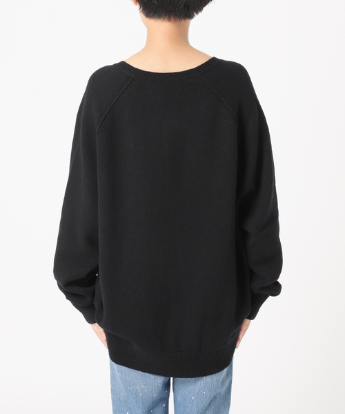 セール】ミドルゲージ天竺ヘンリープルオーバー（ニット/セーター