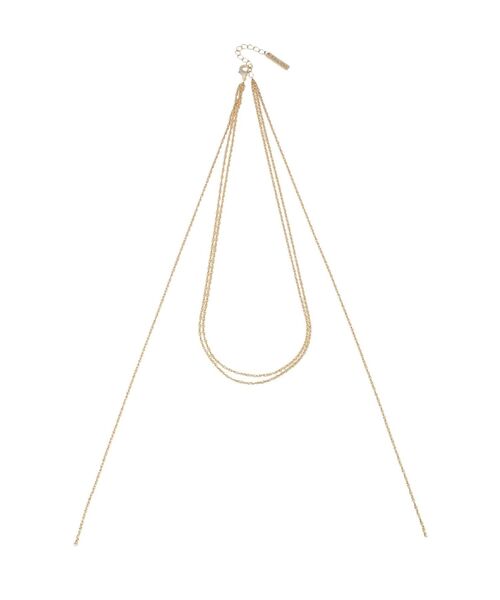 EMODA（エモダ）の「ダブルチェーンネックレス（ネックレス・レディース・シルバー/ゴールド・FREE）」の7枚目の写真