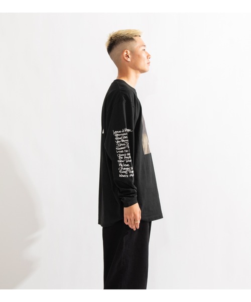 APPLEBUM（アップルバム）の「"What's The 411?" L/S T-shirt（Tシャツ/カットソー・メンズ・ホワイト/ブラック・X-LARGE/LARGE/MEDIUM/XX-LARGE）」の4枚目の写真