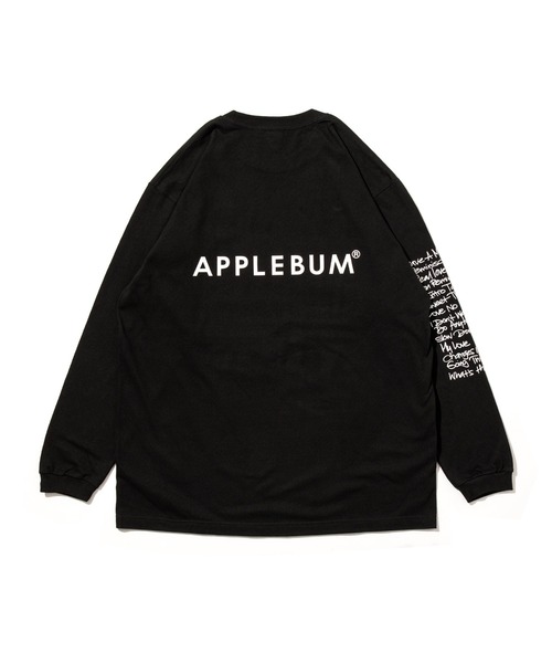 APPLEBUM（アップルバム）の「"What's The 411?" L/S T-shirt（Tシャツ/カットソー・メンズ・ホワイト/ブラック・X-LARGE/LARGE/MEDIUM/XX-LARGE）」の6枚目の写真