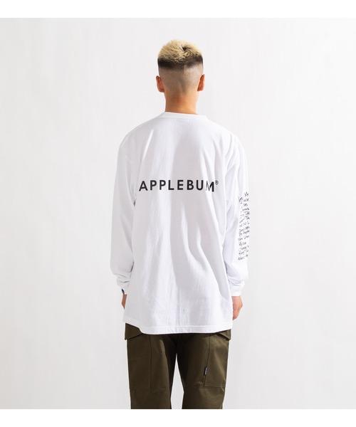APPLEBUM（アップルバム）の「"What's The 411?" L/S T-shirt（Tシャツ/カットソー・メンズ・ホワイト/ブラック・X-LARGE/LARGE/MEDIUM/XX-LARGE）」の15枚目の写真