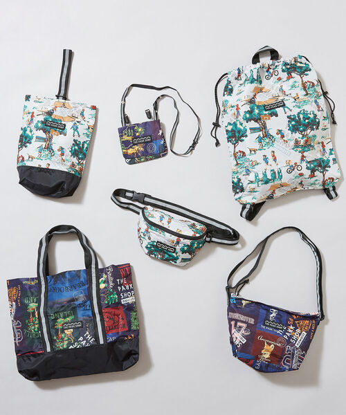 こども ビームス（コドモビームス）の「nowartt × THE PARK SHOP / ウエストバッグ 22（ボディバッグ/ウエストポーチ・キッズ・グレー/ネイビー・ONE SIZE）」の9枚目の写真