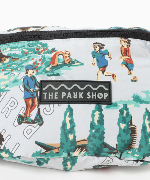 こども ビームス（コドモビームス）の「nowartt × THE PARK SHOP / ウエストバッグ 22（ボディバッグ/ウエストポーチ・キッズ・グレー/ネイビー・ONE SIZE）」の4枚目の写真