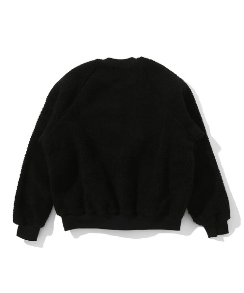 ICECREAM（アイスクリーム）の「2TONE BOA RAGLAN CREWNECK（スウェット・メンズ・ブラック/ホワイト×ブラック/ホワイト×ブルー・SMALL/MEDIUM/LARGE/X-LARGE）」の8枚目の写真