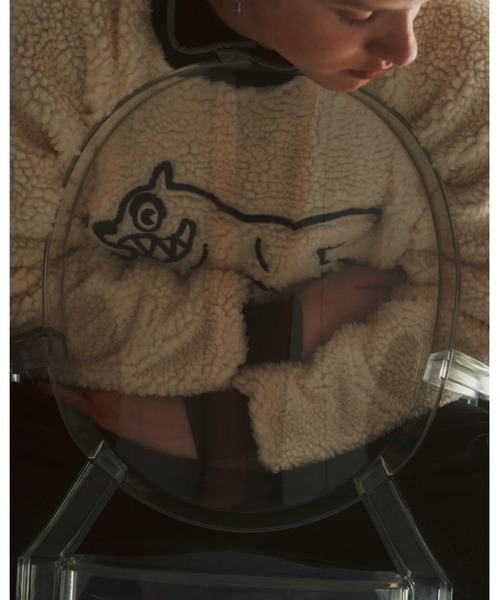 ICECREAM（アイスクリーム）の「2TONE BOA RAGLAN CREWNECK（スウェット・メンズ・ブラック/ホワイト×ブラック/ホワイト×ブルー・SMALL/MEDIUM/LARGE/X-LARGE）」の10枚目の写真