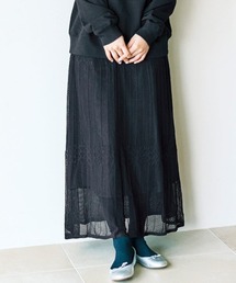 and myera レース編みスカート