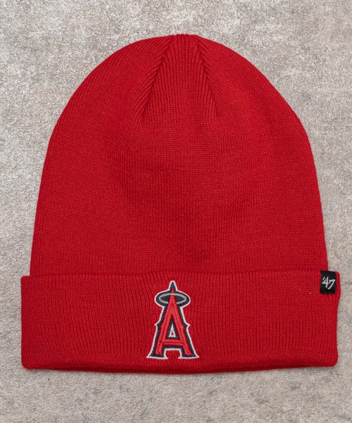 '47（フォーティーセブン）の「【 ’47BRAND / フォーティーセブンブランド 】 Raised CUFF KNIT ニット帽 ビーニー ベースボール（ニットキャップ/ビーニー・メンズ・ブラック系3/ネイビー系1/ネイビー系5/ロイヤルブルー/ブラック系4/ブラック系1/ネイビー系4/ブラック系2/ネイビー系2/レッド/ダークブラウン・FREE）」の15枚目の写真