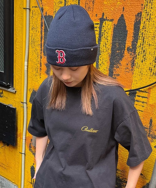 '47（フォーティーセブン）の「【 ’47BRAND / フォーティーセブンブランド 】 Raised CUFF KNIT ニット帽 ビーニー ベースボール（ニットキャップ/ビーニー・メンズ・ブラック系3/ネイビー系1/ネイビー系5/ロイヤルブルー/ブラック系4/ブラック系1/ネイビー系4/ブラック系2/ネイビー系2/レッド/ダークブラウン・FREE）」の12枚目の写真